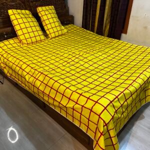 ৭/সাড়ে ৮ ফিট বালিশ কভার সহো ওয়াটারপ্রুফ বিছানার চাদর