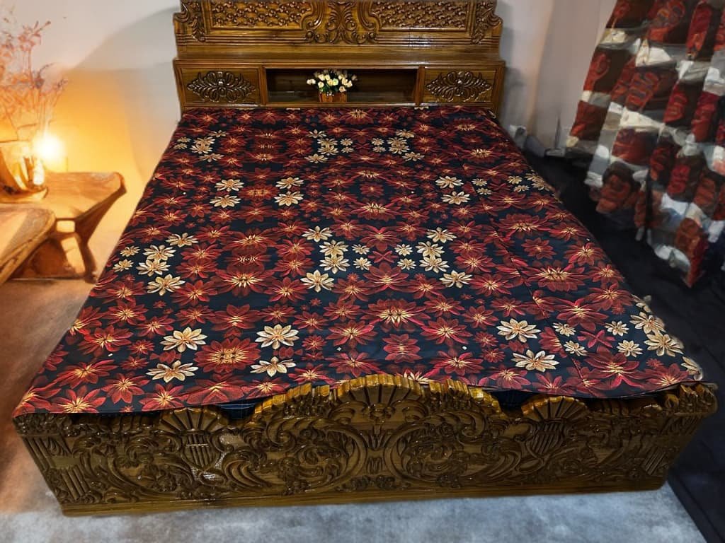 কটন ফেব্রিক্স ৭/৮ ফিট ওয়াটারপ্রুফ বেডশীট