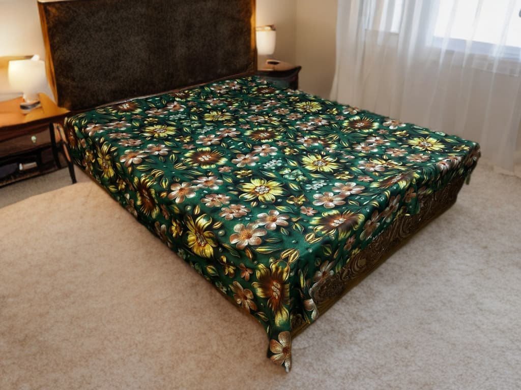 কটন ফেব্রিক্স ৭/৮ ফিট ওয়াটারপ্রুফ বেডশীট