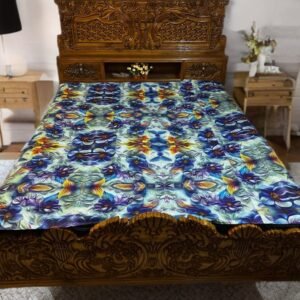 কটন ফেব্রিক্স ৬/৭ ফিট ওয়াটারপ্রুফ বেডশীট