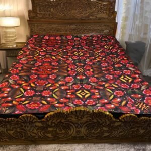 কটন ফেব্রিক্স  ৬/৭ ফিট ওয়াটারপ্রুফ বেডশীট