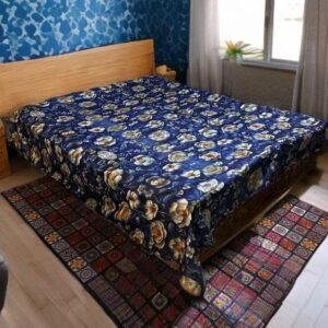 কটন ফেব্রিক্স  ৭/৮ ফিট ওয়াটারপ্রুফ বেডশীট