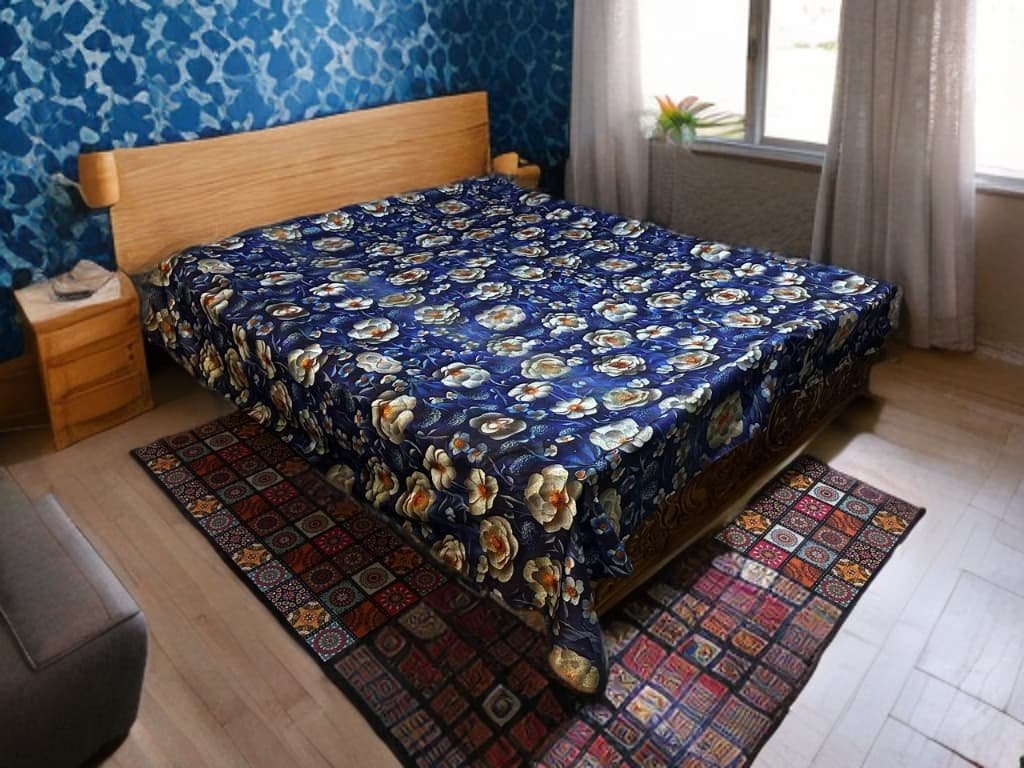 কটন ফেব্রিক্স ৭/৮ ফিট ওয়াটারপ্রুফ বেডশীট